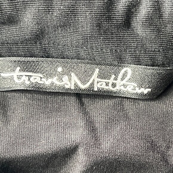 Travis Matthews Golf Polo Mens Xxl Black Pima Cotton Blend Short Sleeve Pullover - Picture 3 of 8